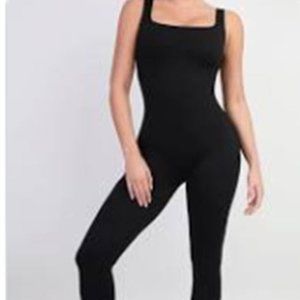 Popilush Ribbed Full Bodysuit